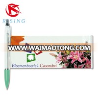 Customized print cheap advertising banner pen